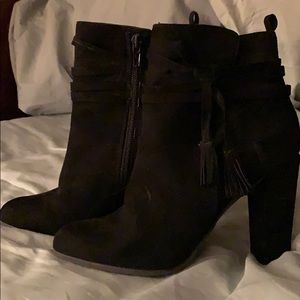 New York and Company Suede Boots